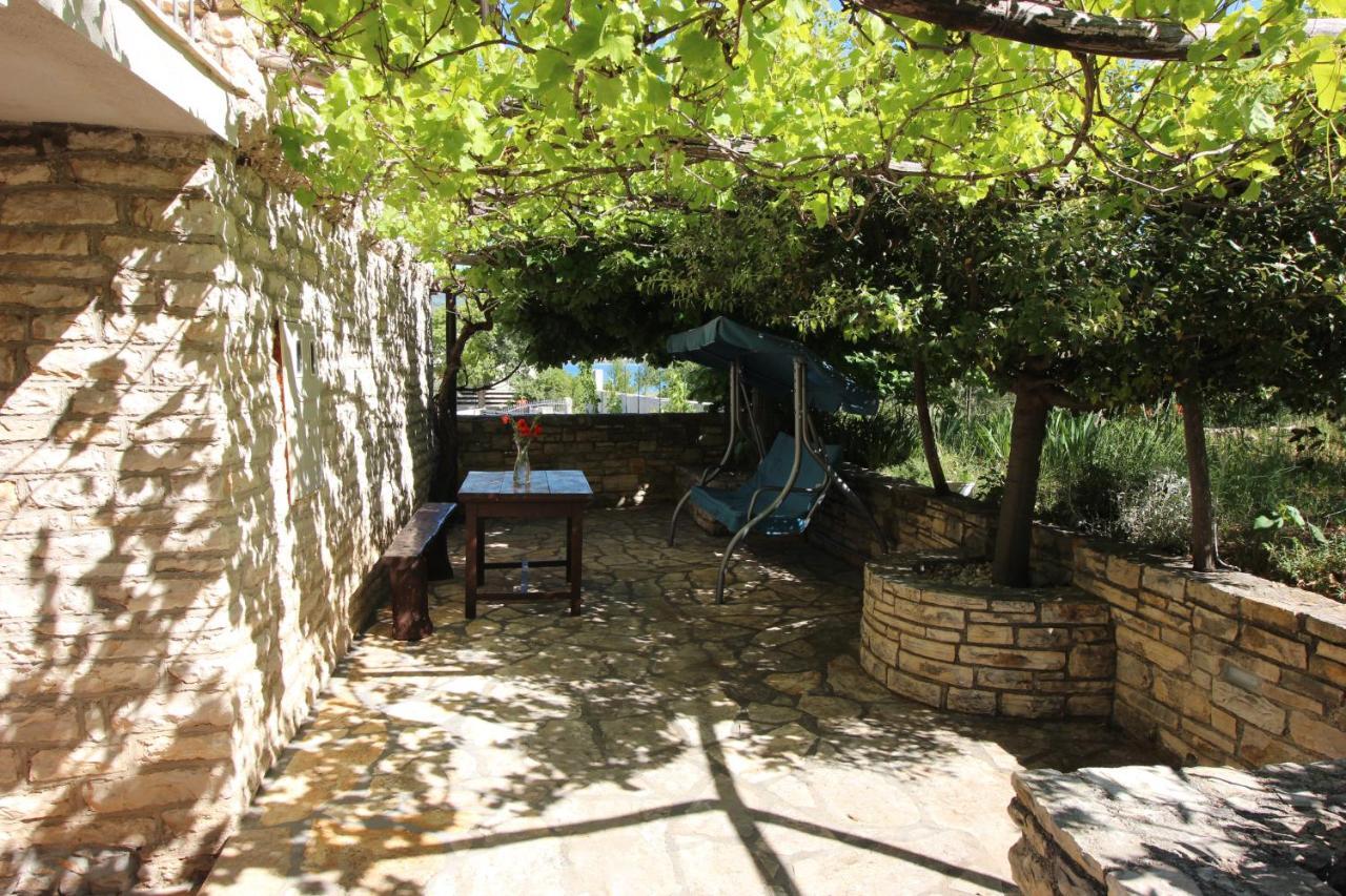 Stone House Skrivena Villa Pridraga Eksteriør bilde