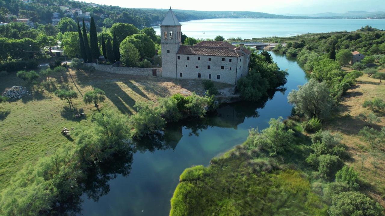 Stone House Skrivena Villa Pridraga Eksteriør bilde